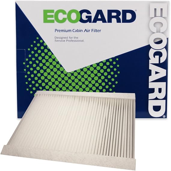ECOGARD XC10336 Premium Cabin Air Filter | Fits 2017-2024 Jeep Compass 2.4L; 2015-2021 Renegade 2.4L; 2023-2026 Compass, Alfa Romeo Tonale 2.0L; 2019-2024 Renegade 1.3L