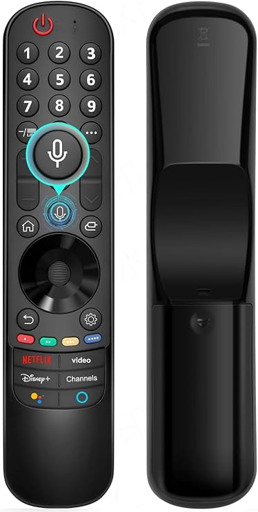 LG magic remote control for smart TV with Pointer and Voice Control - LG TV remote replacement compatible with 2018-2025 Ultra HD OLED QNED NanoCell 4K 8K Smart TVs, Remote Cover Included.
