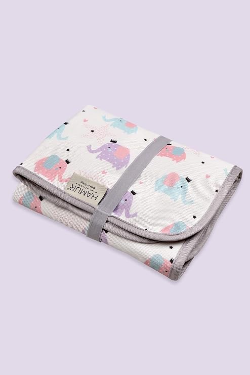 Anne Bebek Bakım Örtüsü Yenidoğan Alt Açma Değiştirme Elephant Organizer Pedi Minderi Çift Taraflı