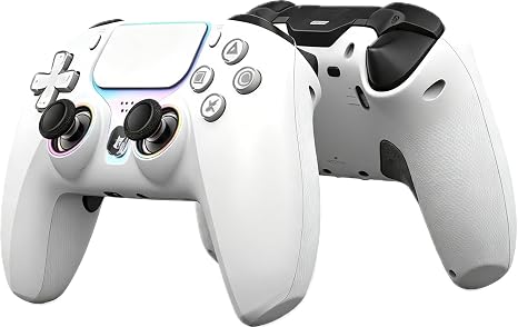 NBCP Wireless PS5 Controller, Hall Effect Joysticks, Anti-Drift, Back Paddles