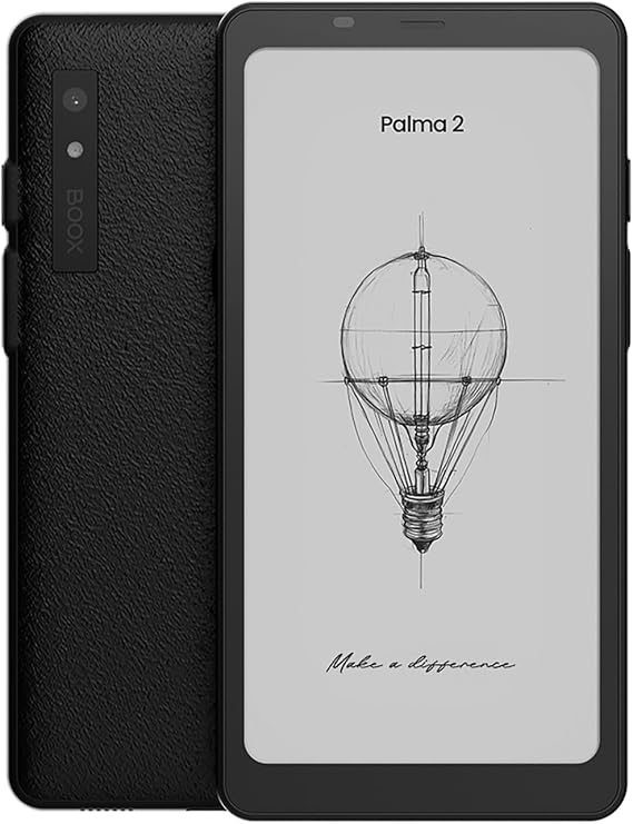 BOOX Palma 2 Mobile ePaper Fingerprint Recognition Smart Button Dual Microphone (Black)