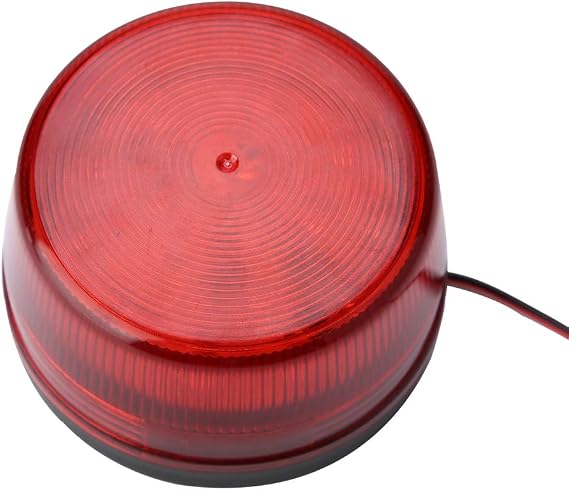 Sonew 1PC LED Strobe Light Flashlight Warning Light Alarm Lamps 12 / 24V DC