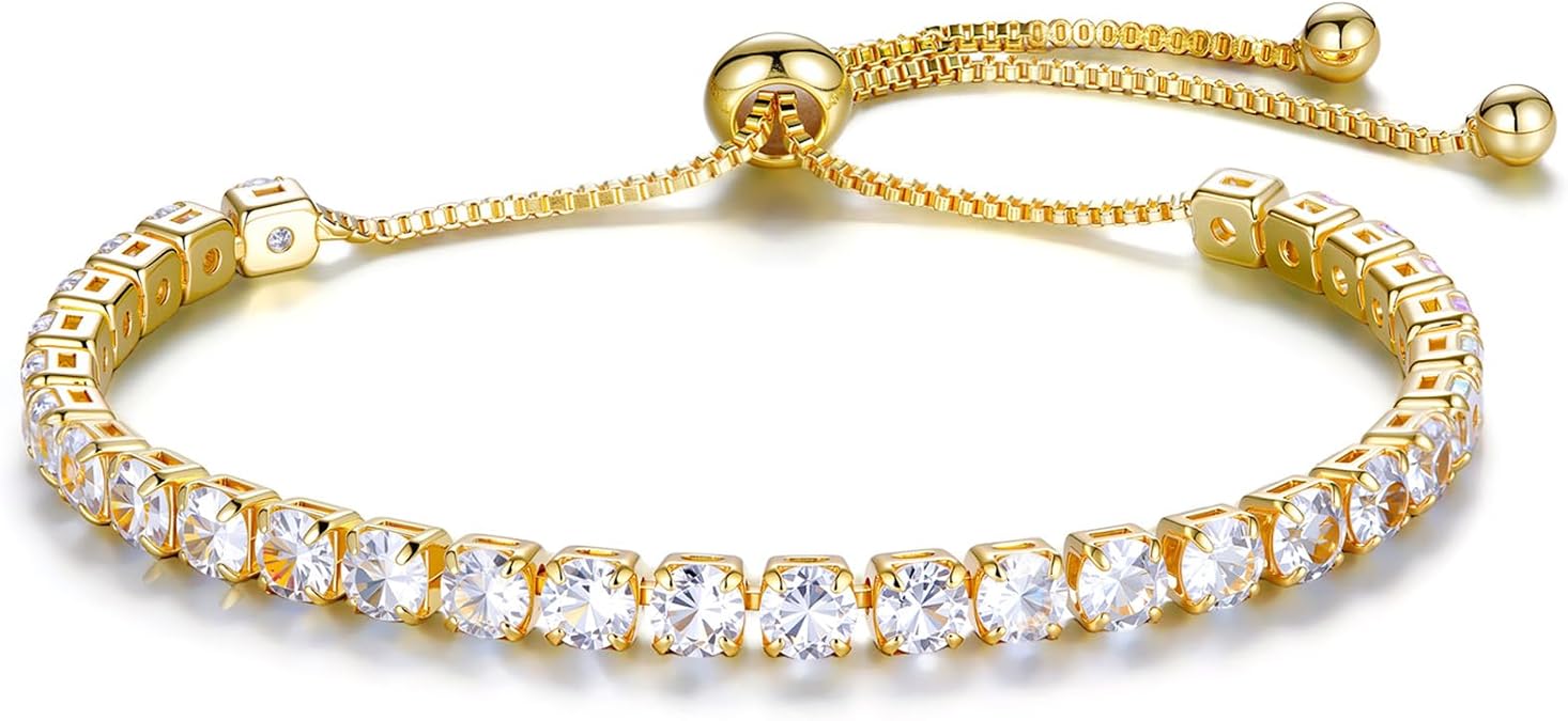 Tennis Bracelets for Women|Gold Bracelet|Silver|Rose Gold