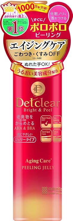 DET Clear (DET Clear) DET Clear Bright & Peel Peel Jelly Aging Care Face Wash 180 ml