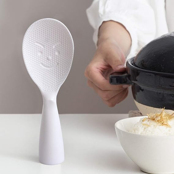 2 Pcs Rice Paddle,Non-Stick Rice Spoon, Stand-up Serving Rice Spatula
