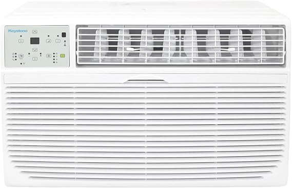 Keystone 10,000 BTU Wall Air Conditioner and Dehumidifier up to 450 Sq. Ft.