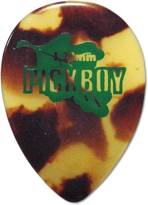 Pickboy Small Jazz, Tortoise Shell, Pik Pak, 1.20mm, 10 picks