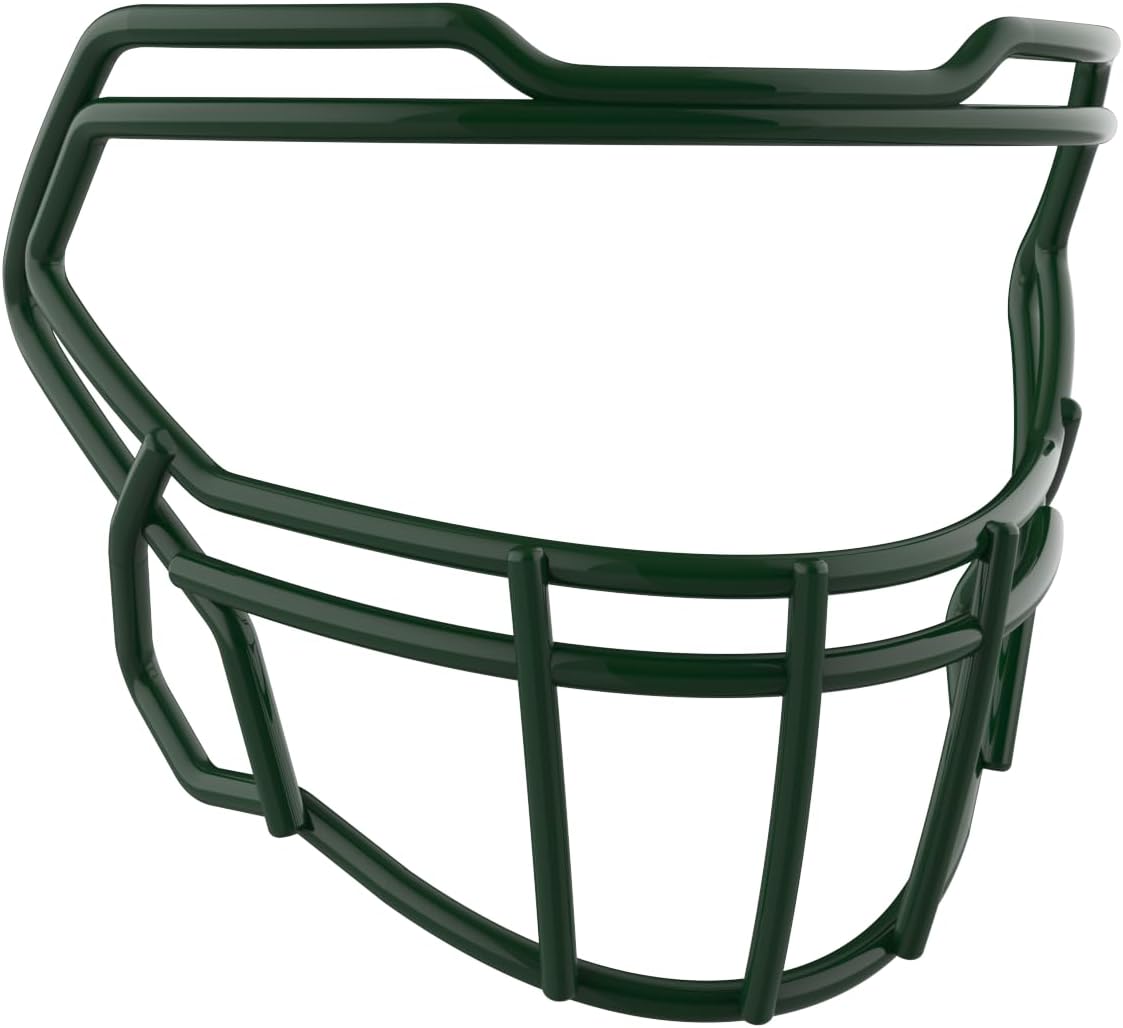 VICIS ZERO2 SO-223 Fußball Gesichtsmaske für VICIS ZERO2 Fußballhelme röhrenförmig Edelstahl Dunkelgrün