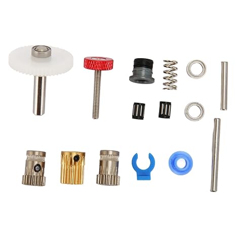 Extruder Dual Gear Kit 3D Printer Hardware Accessories Additive Manufacturing Products for 0.1 2.4