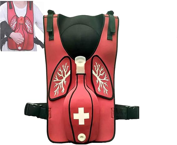 Choking Rescue Device - Anti Choking Training Vest for Heimlich Practice and First Aid Training, CPR Simulation for Nurses and Students