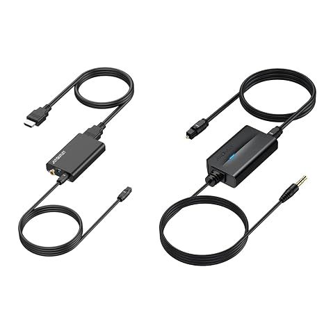 HDMI ARC Audio Extractor with DAC Audio Converter