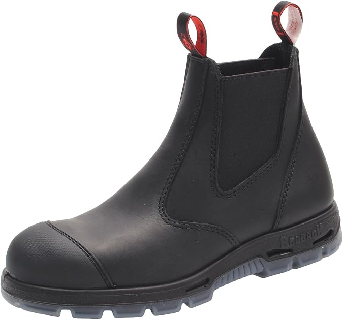 Redback Boots USBBKSC Easy Escape Steel Toe Scuff Cap Black