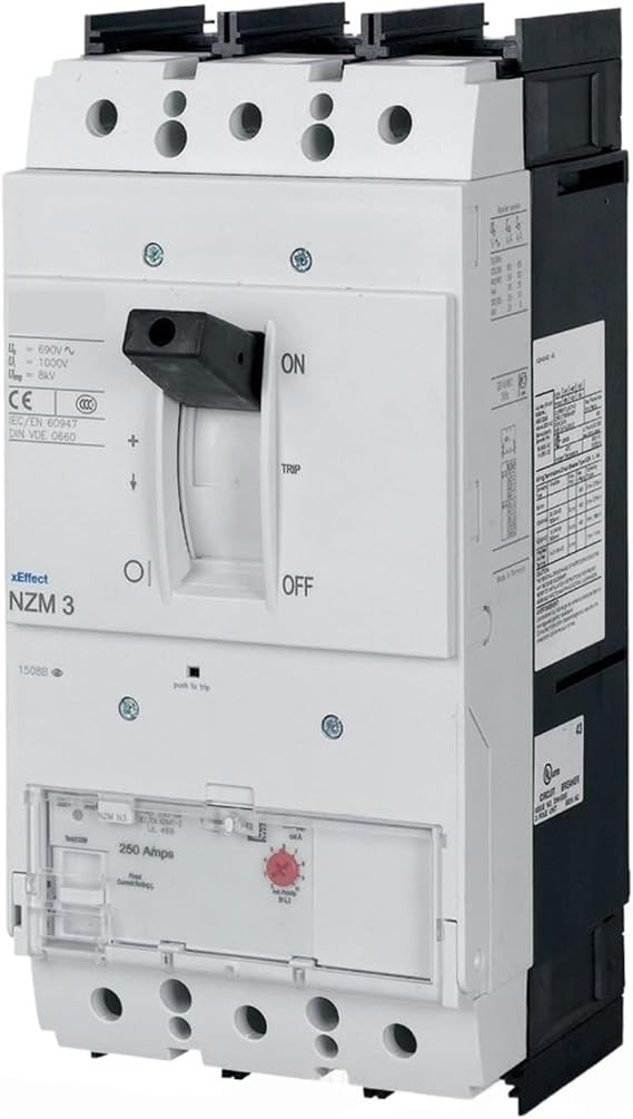 NZMS2-A200-AS Plastic case Circuit Breaker Fixed 3-Pole(NZMN2-VE250)