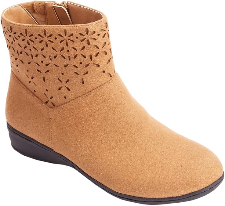 Comfortview Zenni Bootie Short Ankle Boot Winter Shoes