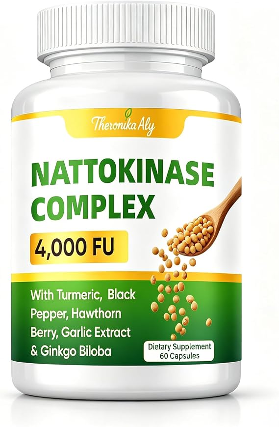 Nattokinase 4000 FU, 60 Capsules