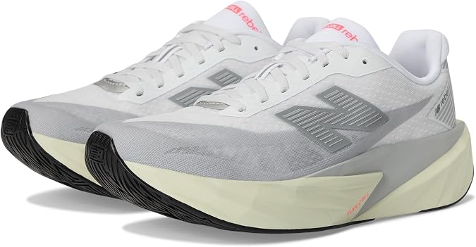 New Balance Men's FuelCell Rebel V5, Raincloud/Mineral/White, 11 M US