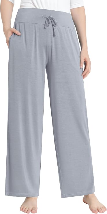 Latuza Women's Petite Length Lounge Pants Loose Fit Petite PJ Pants