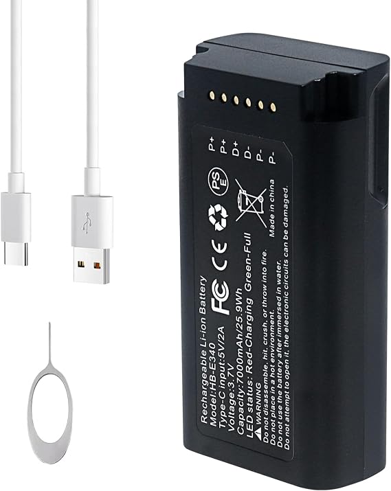 Replacement Battery for eufy E340 C31 Security Video Doorbell