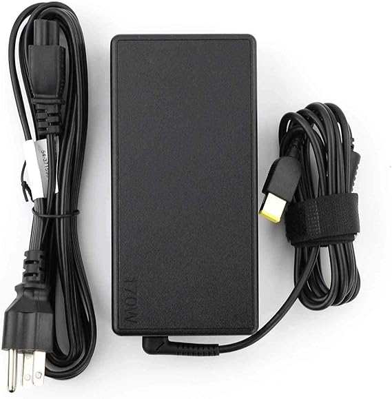 170W Charger for Lenovo ThinkPad P1 Gen 4 20Y3 20Y4 Laptop 20V 8.5A ADL170NDC2A ADL170NDC3A 4X20E50596 Power Supply Adapter Cord