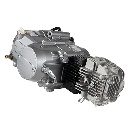 DYRABREST 125cc 4 Stroke Engine Motor, Manual Gear Shift 4-Speed ATV Engine Motor Kit, Single Cylinder Air-Cooling Motor for Go Kart Dirt Bike ATV Pit Bike Buggy