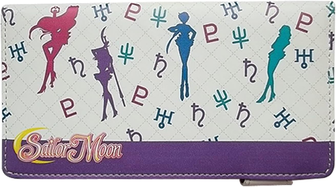 Great Eastern Entertainment Sailor Moon - Outside Solar System Sailor Wallet Multi-colored, 5"