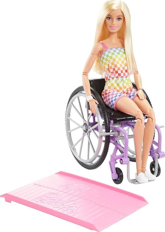Barbie Fashionistas Doll with Wheelchair and Ramp