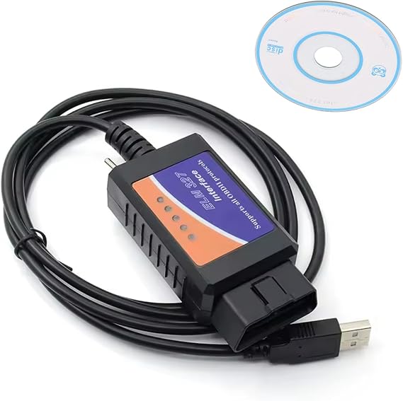 Diagnostic Scan Tool,Car Diagnostic Tool ELM327 PIC18F25K80 FTDI CD Support OBD2 Protocol Replacement