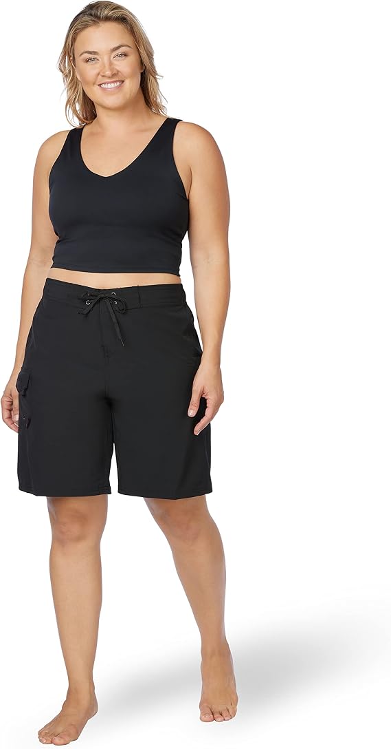 Maui Rippers Women's Plus Size Bathing Suit Swim Shorts Boardshorts