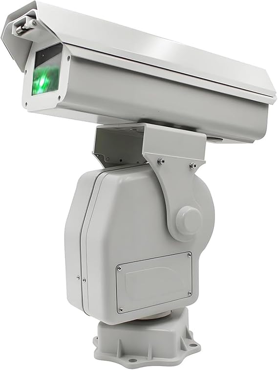 Automatic Bird Deterrent Industrial Laser Bird Scarer 360 Auto-Rotating, Heavy Rainproof, Auto-Cruise Mode Protects Wind Turbines/Substations/Heritage Buildings,B