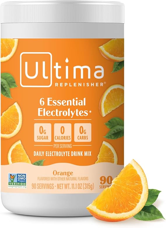 Ultima Replenisher, Electrolyte Powder, Orange, 306gram