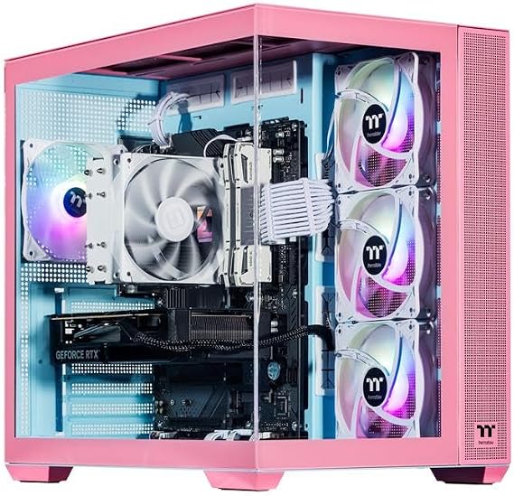 Velztorm Pink Fultix Gaming PC, Ryzen 5 5500, RTX 5060, 16GB/1TB