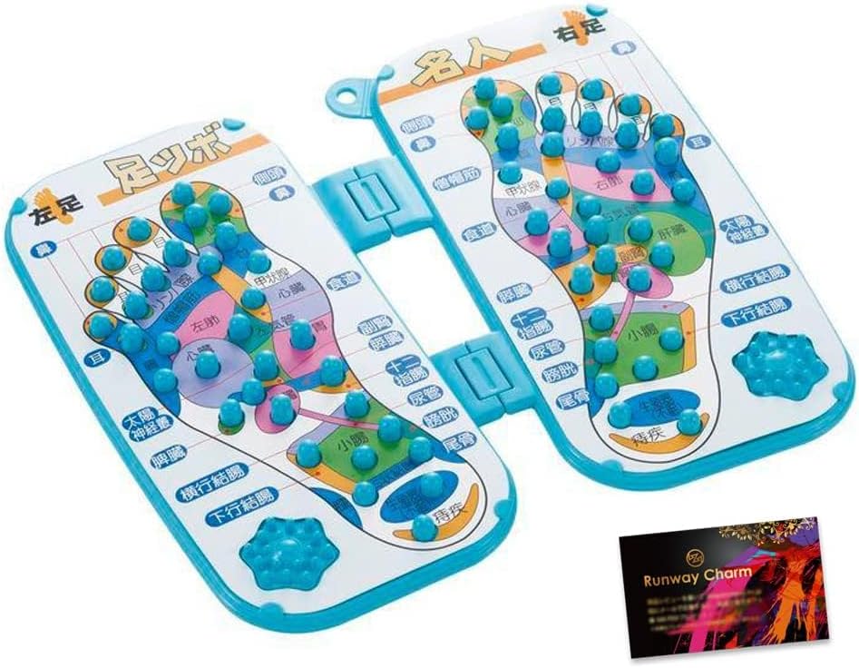 rckc1 Acupressure Point Press Goods Massager Foot Foot Pressure Point Massage Foot Foot Massage Lack of Exercise Relieves Soles, Muzzle, Stimulation, RC Sticker Included