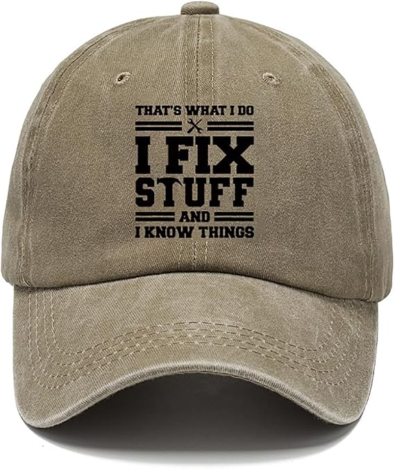 Vintage Baseball Cap Mens Classic Washed Cotton Adjustable Dad Cap Gifts Ideas for Birthday