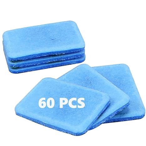 60 Pack Mosquito Repellent Tablets for Plug in, Electric Insect Killer Refill, Large Capacity for Summer Indoor Use