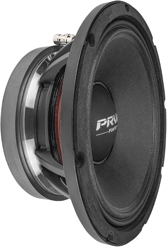 PRV AUDIO 10MB1000FT 10 Inch Midbass Speaker for Pro Custom Sound Systems, 500 Watts RMS, 1000 Watts Program Power, 8 Ohm Loudspeaker, 97.5 dB Mid Bass Speakers (Single)
