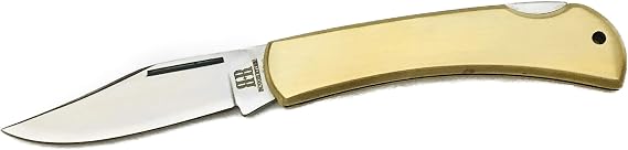 Rough Ryder RR1978: Brass Lockback