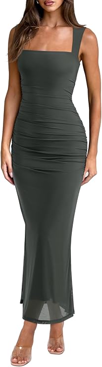 REORIA Summer Wedding Guest Maxi Dresses for Women