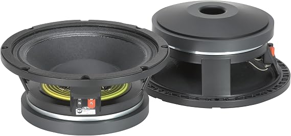 RCF L10750YK 10-inch PRO Mid Bass Woofer 350W Rms 700-Watt Peak 3" Fiberglass Inside | Outside Copper Voice Coil 8-Ohms Shaped M-Roll Damped Surround