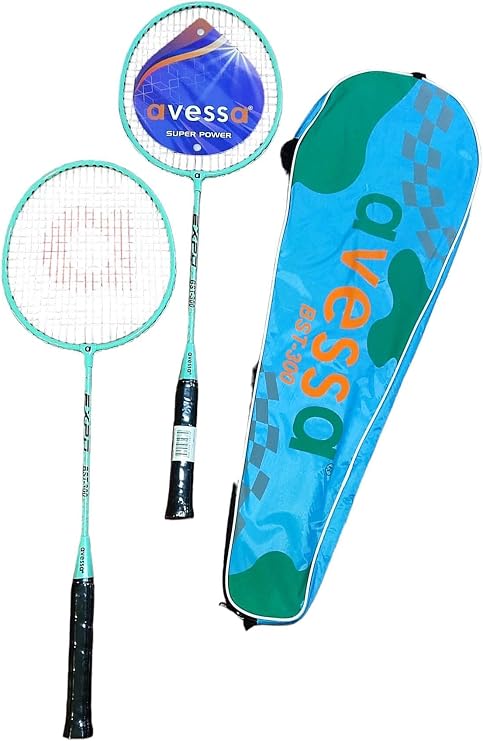 Avessa Blue Badminton Raket Seti Turkuaz