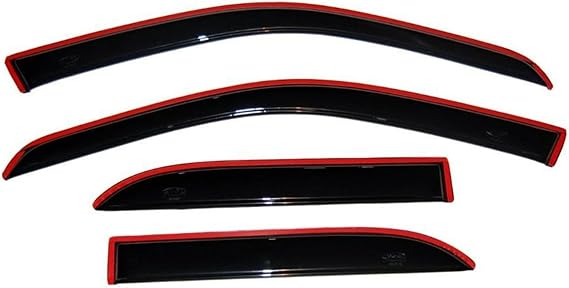 Auto Ventshade [AVS] In-Channel Rain Guards for 2012 - 2016 Honda CR-V | Window Vent Visors, 4 pcs. - Smoke | 194485