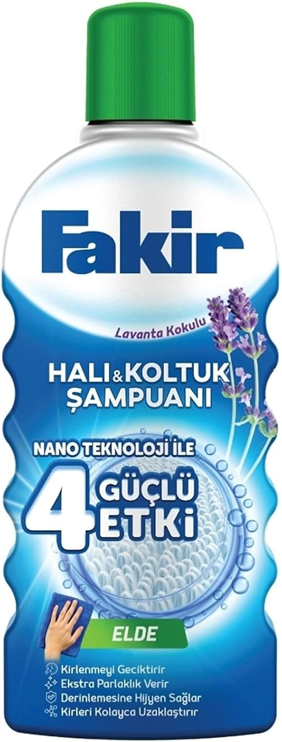 Poor Nano Technology Lavender Handheld Carpet and Sofa Shampoo 1 liter