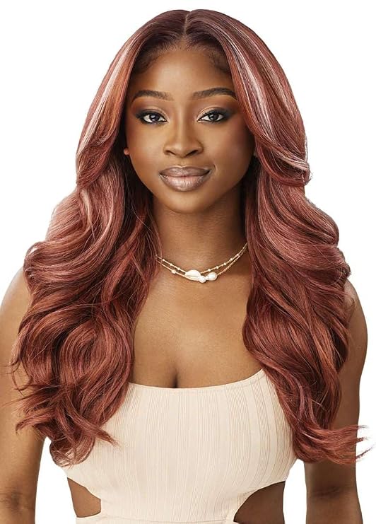 Outre Lace Front Wig - Melted Hairline - Elara (OFF BLACK 1B)