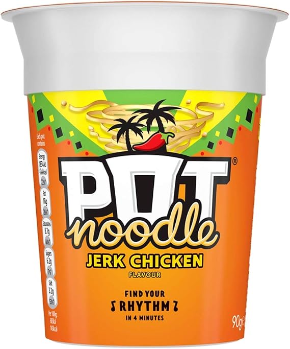Pot Noodle Jamaican Jerk Chicken, 90g