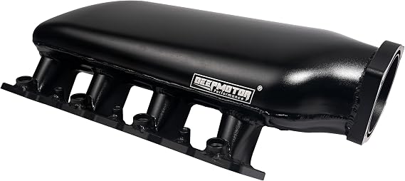 LS1 LS2 LS6 102mm Low Gen II Intake Manifold 9.65L Big Volume w/MAP Sensor Port + Fuel Rails(Black)