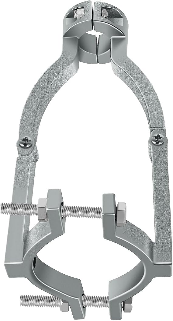 Square Hole Drill Bit Adapter, Woodworking Square Hole Drill Fixing Bracket Drill Machine Accessory Quickly Install Disassemble Mortising Attachment for Drill Press Woodworking Mortise Machine (1)