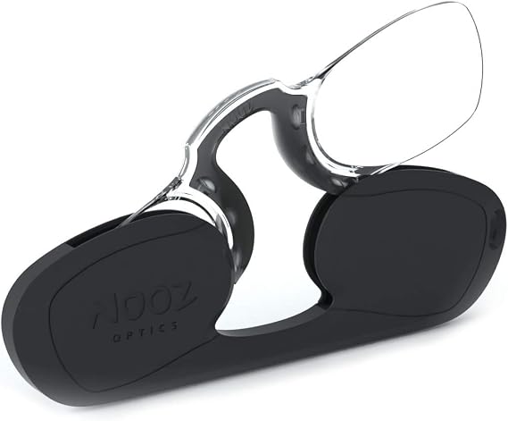 NOOZ Optics Armless Reading Glasses - Rectangular Shape - 6 colors and 5 corrections