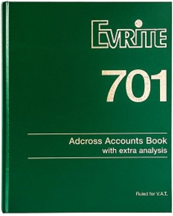 701 Accounts Book with Extra Analysis