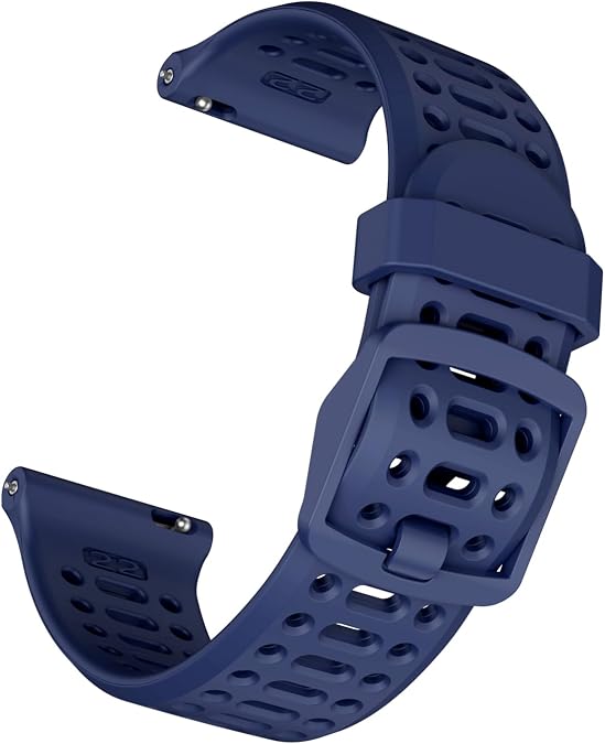 ISABAKE 22mm Silicone Watch Bands for Coros PACE 3/4/PACE Pro/APEX 4 (42mm)