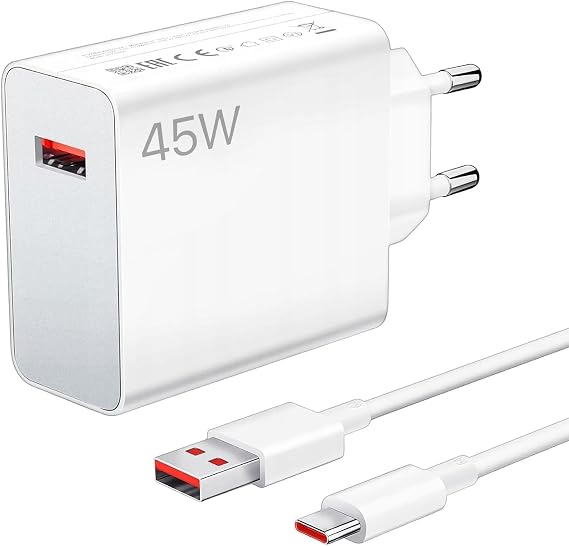 Charger for Xiaomi 45W - with USB C Cable 2M, Redmi Note 14 13 12 Fast Charger,45W Adapter for Xiaomi 15t 15 Poco X7 Pro F7 C85 F8 M7 Ultra Redmi Turbo 4 Pro 5 Pro,Available for Other Brands