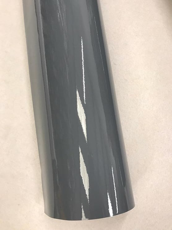 Vinyl Wrap NARDO GREY Gloss Matte DIY Waterproof Auto Motorcycle Car Wrapping (Gloss Nardo Grey, 300mm x 1520mm)